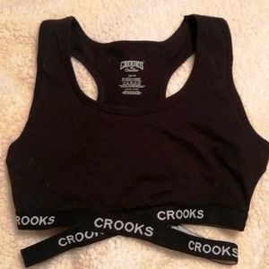 Crooks and castles workout bra